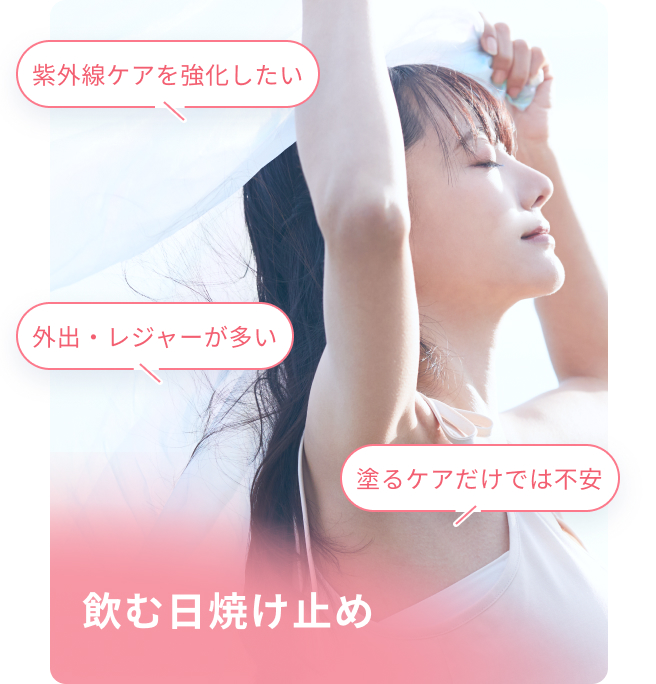 飲む日焼け止め