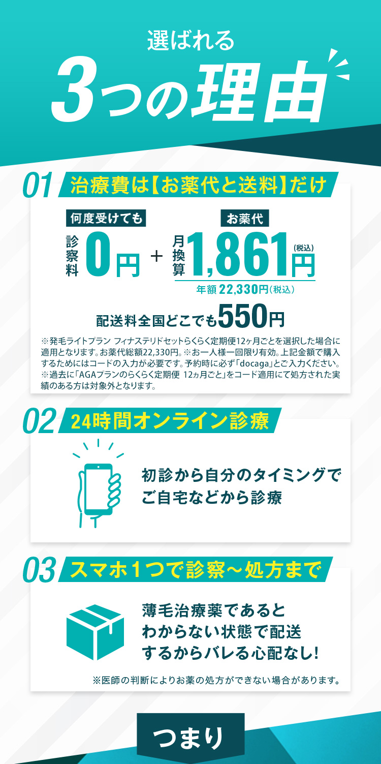 選ばれる3つの理由
