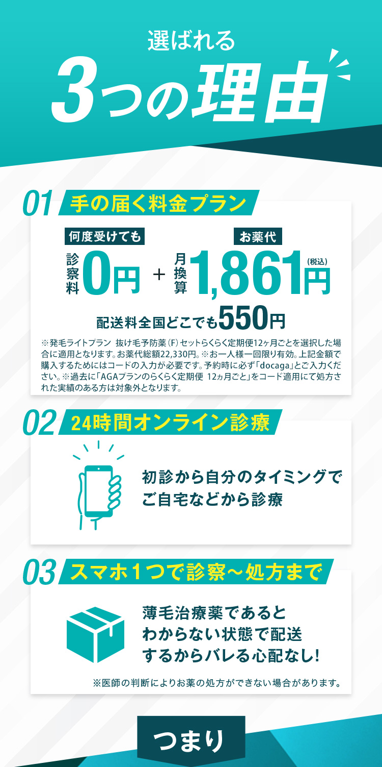 選ばれる3つの理由