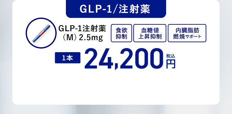 GLP-1/注射薬